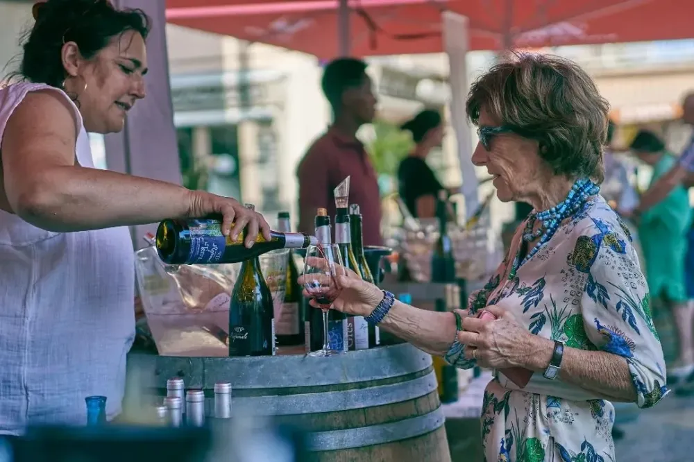 Salon de dégustation à Millau